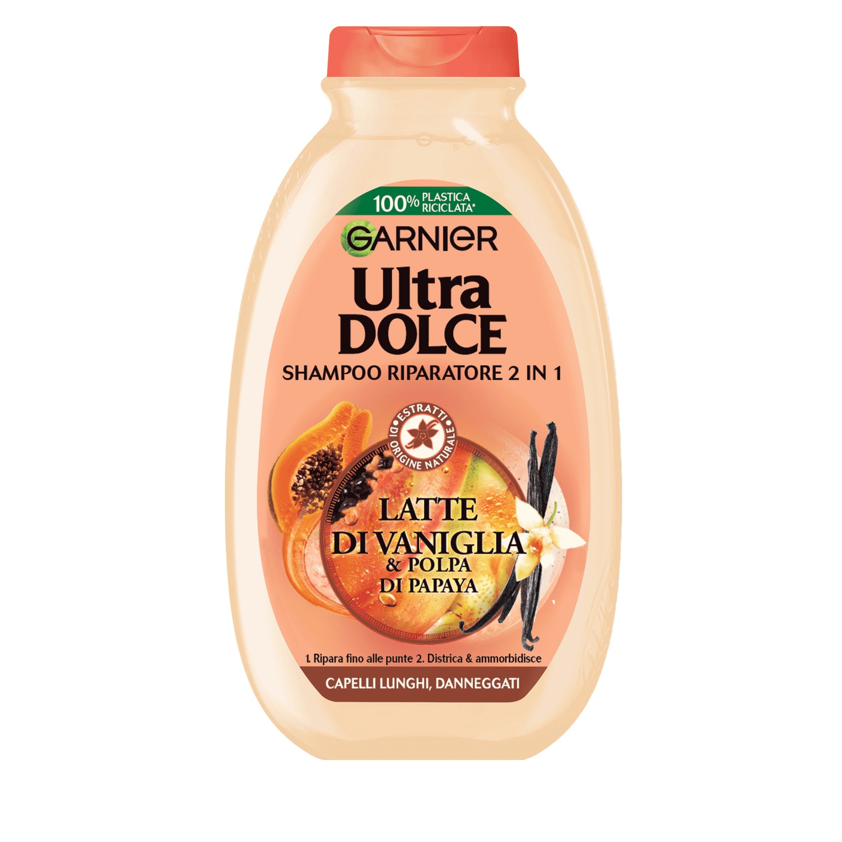 ULTRA DOLCE SH. 400ML. VANILLA/PAPAYA