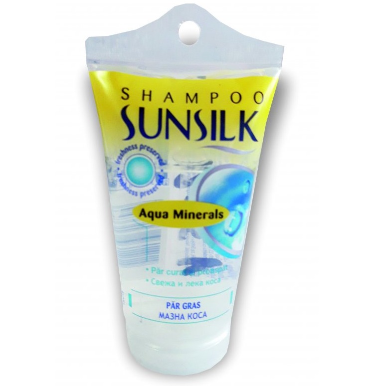 SUNSILK SH. 75ML. AQUA MINERALS