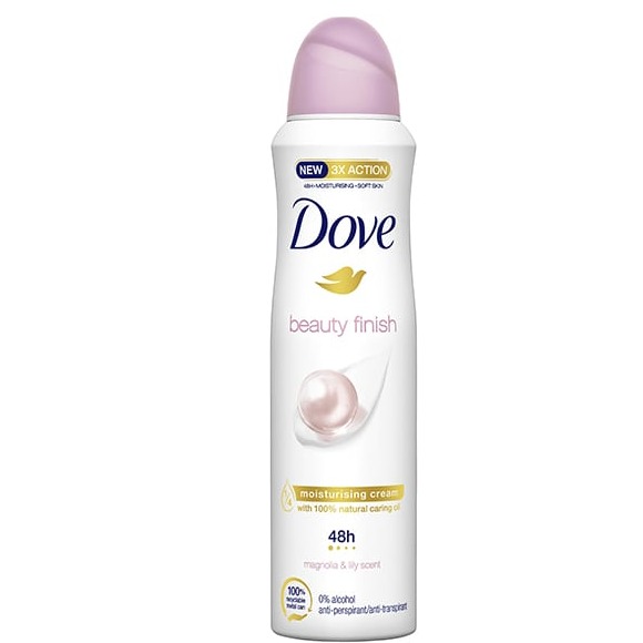 DOVE DEO SPARY 150ML. BEAUTY FINISH