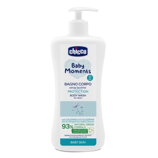 CHICCO BAGNO BABY MOMENTS 500ML. S/LACRIME PROTEC