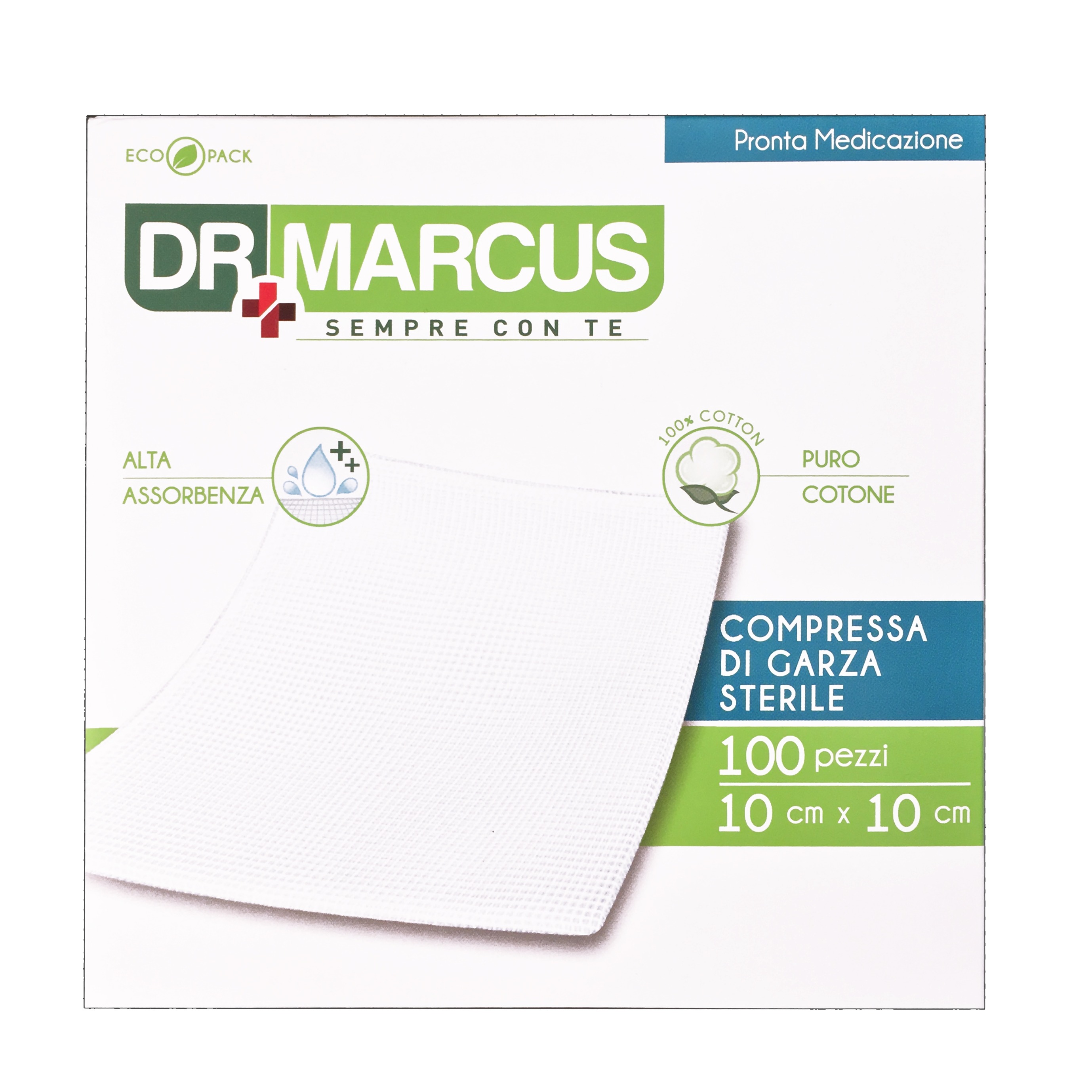 DR.MARCUS COMPRESSE 4 BUSTE X25 10X10