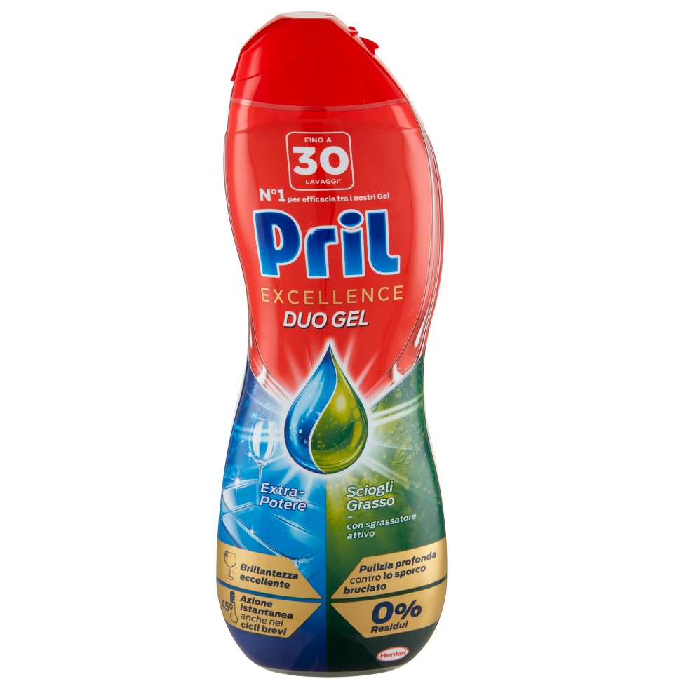 PRIL GOLD DUO GEL 540ML. SCIOGLIGRASSO