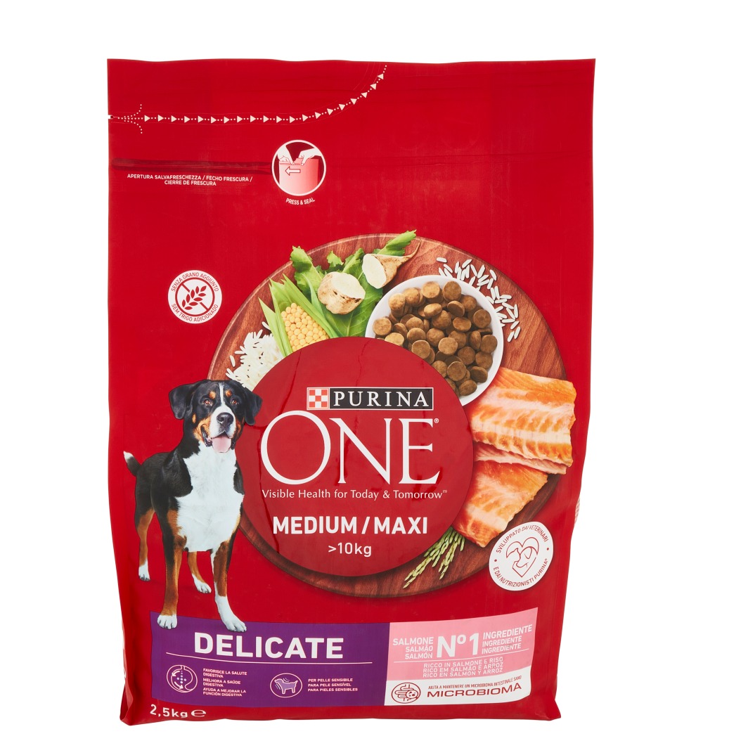 PURINA ONE CANE 2.5KG. DELICATE