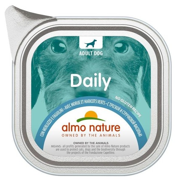 ALMO NATURE DOG DAILY MENU 100GR. MER/FAG PROMO