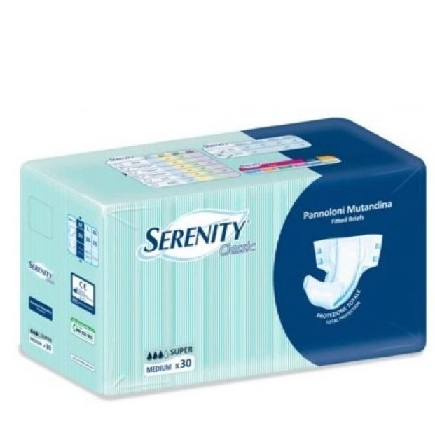 SERENITY MUTAND.CLASSIC SUPER TG.XL 30PZ.