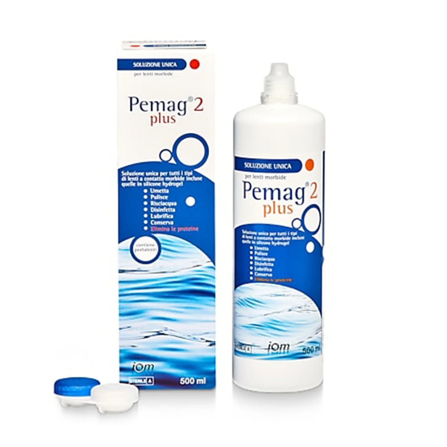 PEMAGPLUS 2 SOLU. LENTI CONTATTO 500ML. PROMO