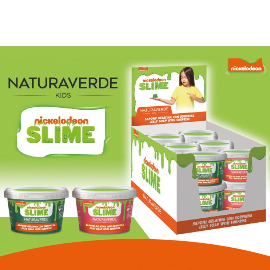 SLIME SAPONE JELLY 100GR. VERDE/FUCSIA