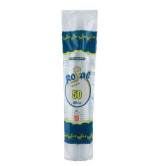 BICCHIERI TRASPARENTI 300CC 50PZ. ROYAL