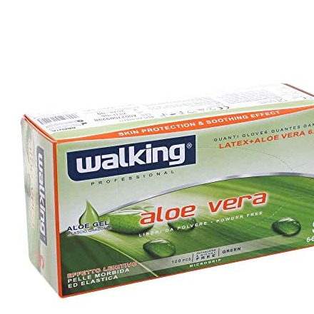 WALKING GUANTI ALOE GEL TG. XL 100PZ.