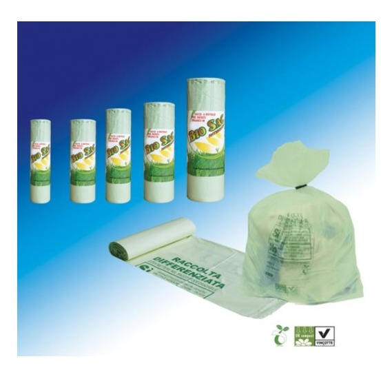 HOMELINE SACCHI BIO 10PZ. 70X80CM 10LT. COMPOST