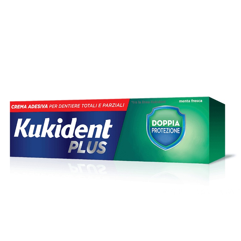 KUKIDENT CR. 40GR. PLUS DOPPIA PROTEZ