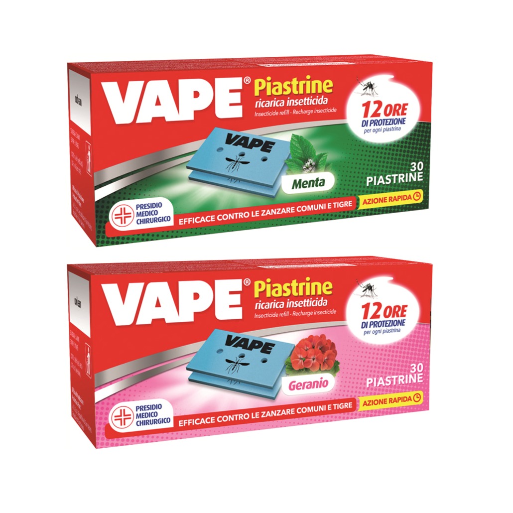 VAPE PIASTRINE 30PZ. PROF. C/MISTA