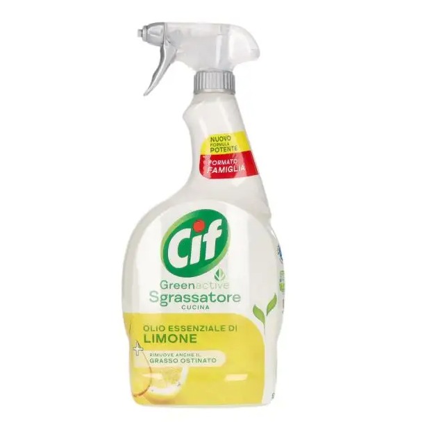 CIF SPRAY GREENACTIVE 900ML. CUCINA LIMONE PROMO