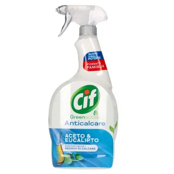 CIF SGRASS. GREEN ACTIVE 900ML. BAGNO ACETO/EUCALIPTO PROMO