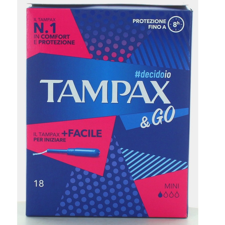 TAMPAX BLUE BOX 18PZ. MINI