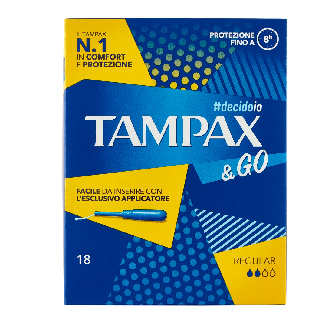 TAMPAX E GO 18PZ. SUPER PLUS