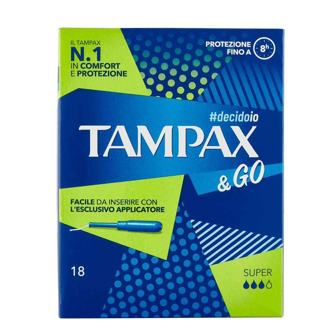 TAMPAX E GO 18PZ. SUPER