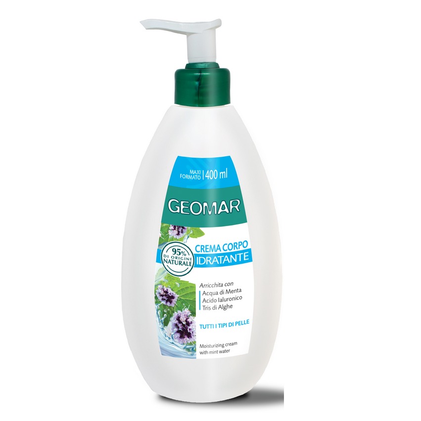 GEOMAR CR. CORPO 400ML. IDRAT. MENTA ACQUATICA