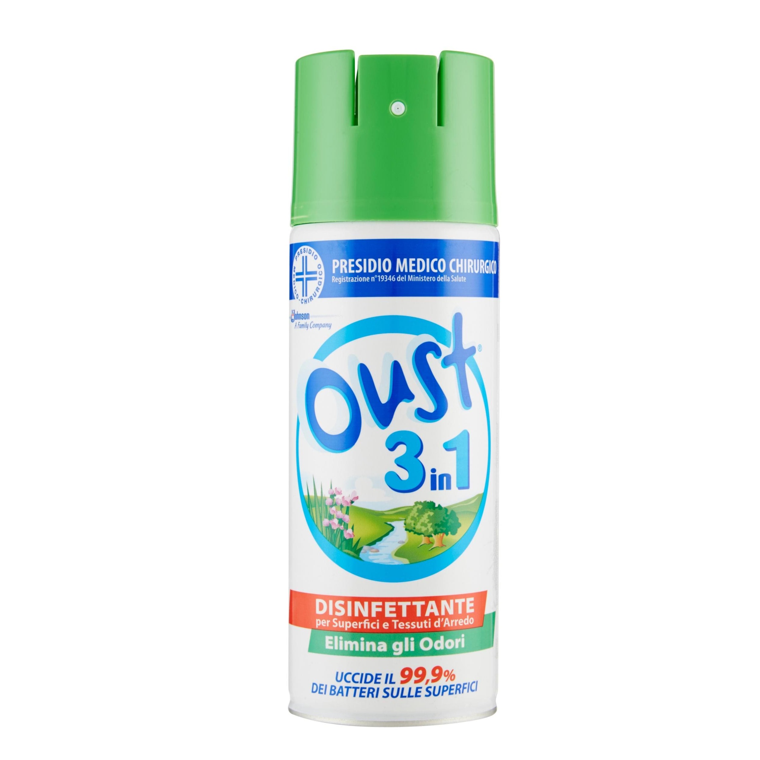 OUST DEO SPRAY 400ML. 3IN1