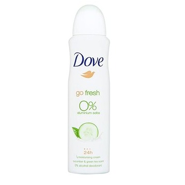 DOVE DEO SPRAY 150ML. GO FRESH CUCUMBER