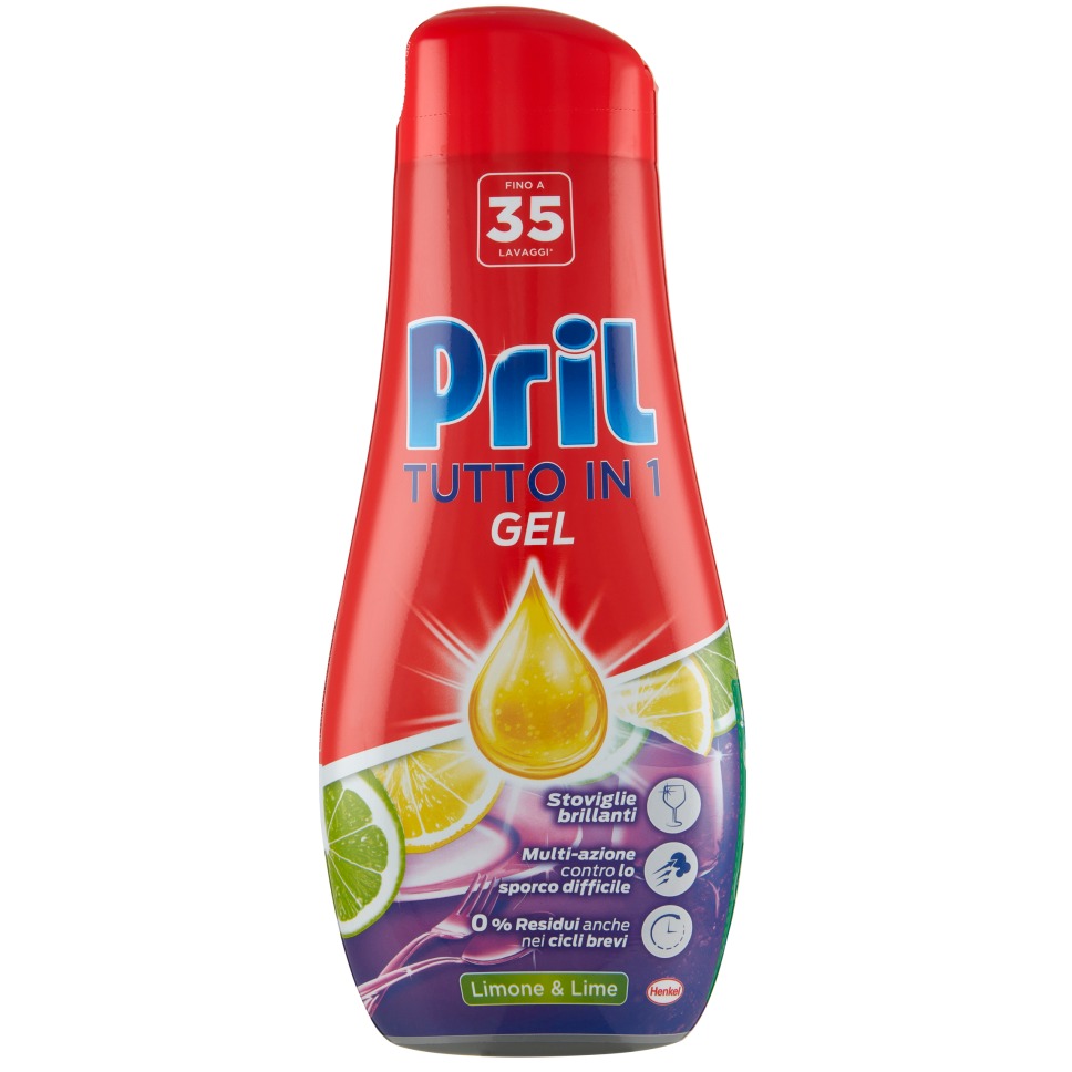 PRIL GEL TUTTO IN 1 630ML. LIMONE PROMO