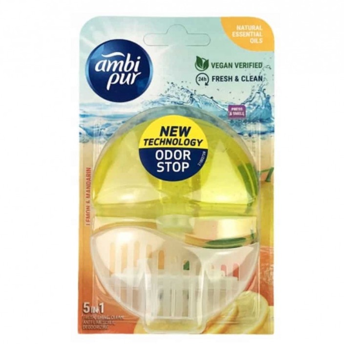 AMBIPUR TAVOLETTA WC 55ML. LIMONE/MANDA