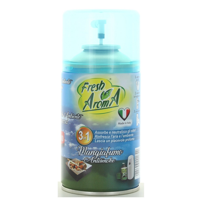 FRESH AROMA DEO MATIC RIC. 250ML. MANGIAFUMO