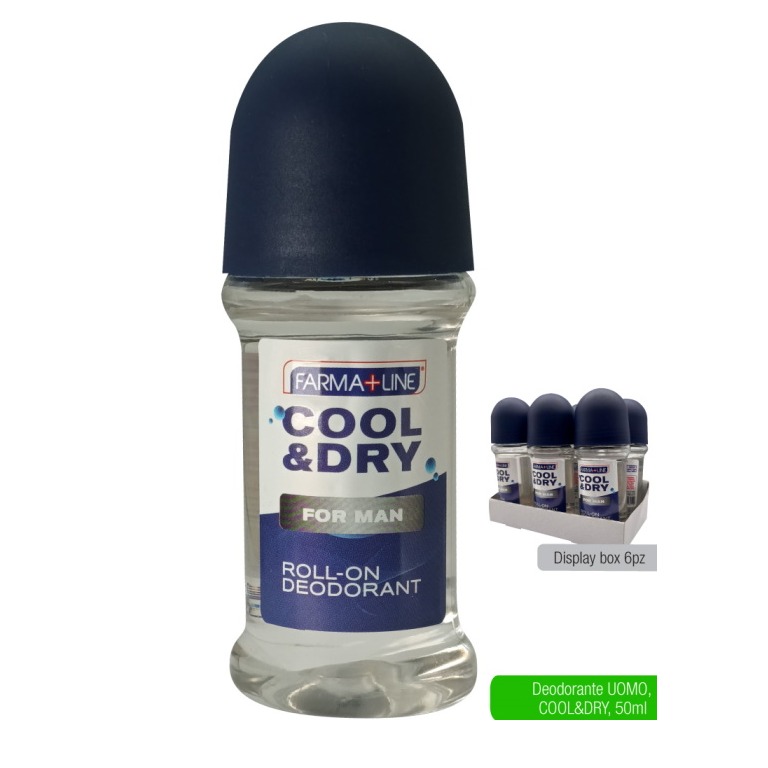 CASAPIU DEO ROLL ON 50 ML UOMO COOL AND DRY