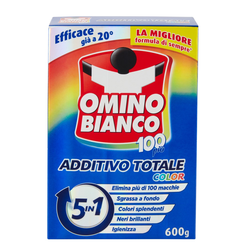 OMINO BIANCO 100 PIU ADD. 600GR. TOTALE 5IN1 COLOR