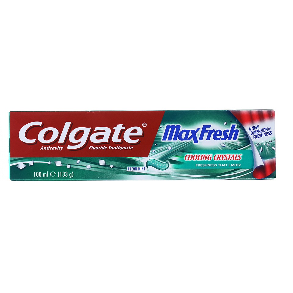 COLGATE DENT. 100ML. MAX FRESH CRYSTALS