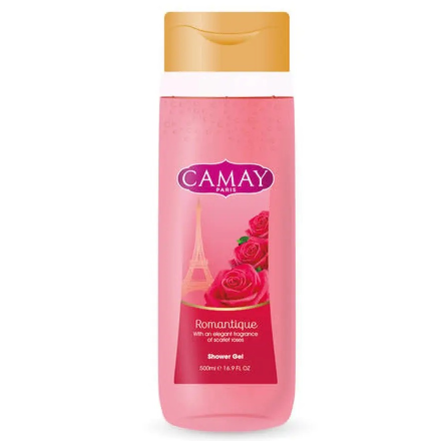 CAMAY SHOWER GEL 500ML. ROMANTIQUE