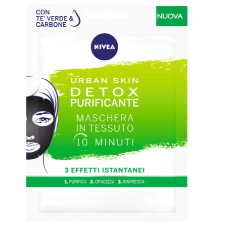 NIVEA MASCHERA TESSUTO URBAN SKIN PURIFICANTE PROMO