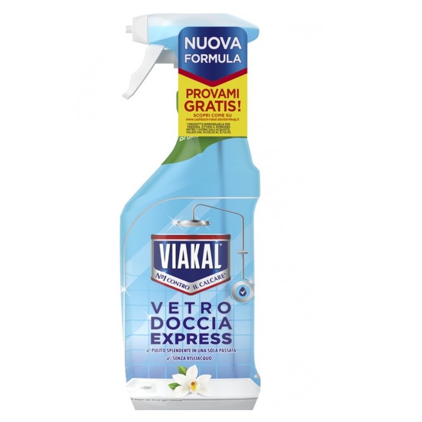 VIAKAL EXPRESS SPRAY 470ML. VETRO DOCCIA