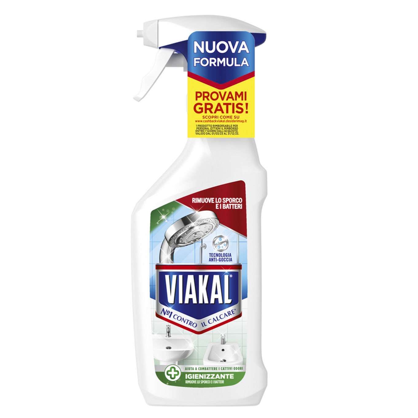 VIAKAL SPRAY 470ML. IGIENIZZANTE