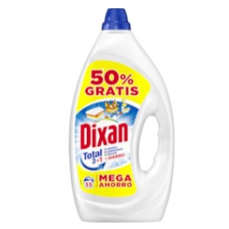 DIXAN LAV.LIQ. GEL 2475ML. 55LAV. REGOLARE