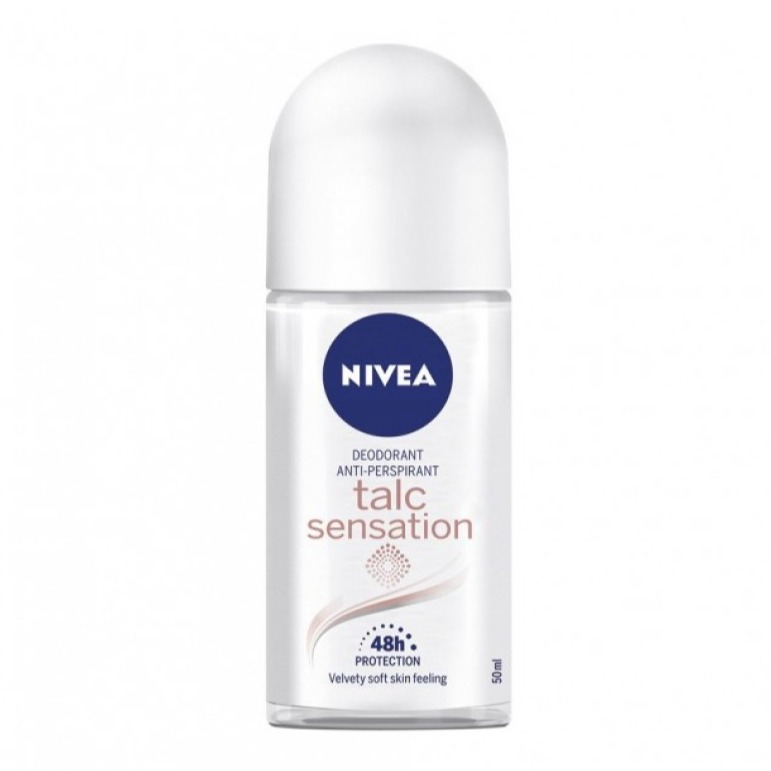 NIVEA DEO ROLL ON 50ML. TALC SENSATION