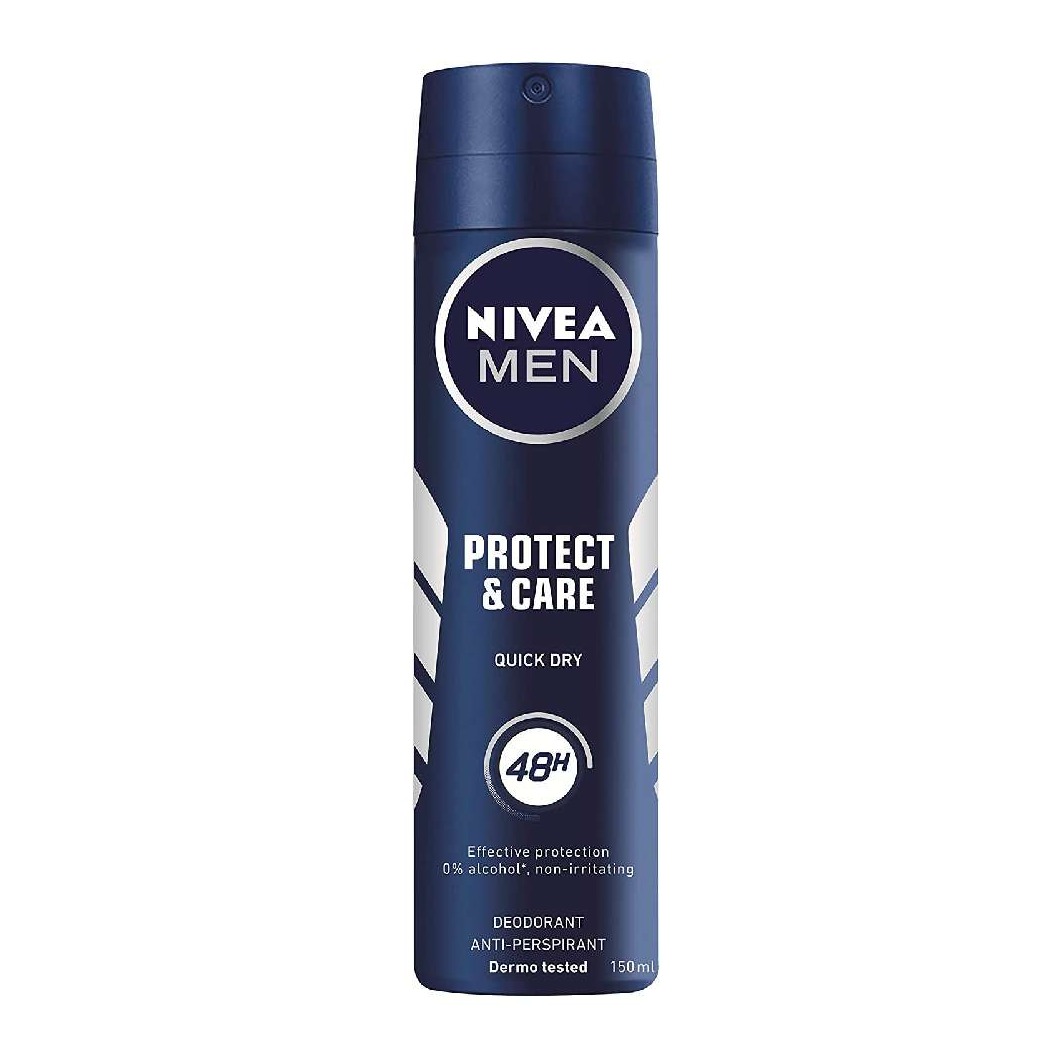 NIVEA DEO SPRAY 150ML. PROTECTCARE MEN