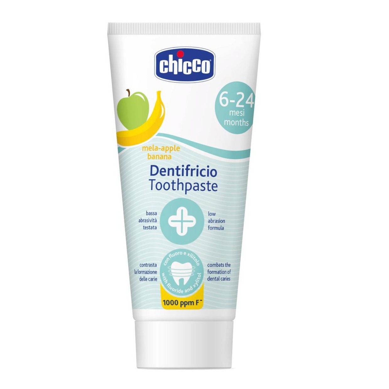 CHICCO DENT. 50ML. MELA BANANA 6/24M