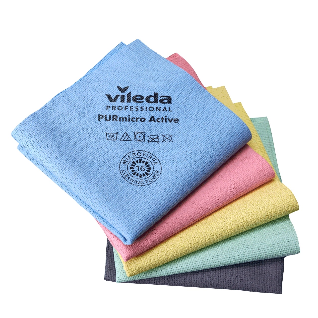 VILEDA PANNO PURMICRO ACTIVE 5PZ. ROSA