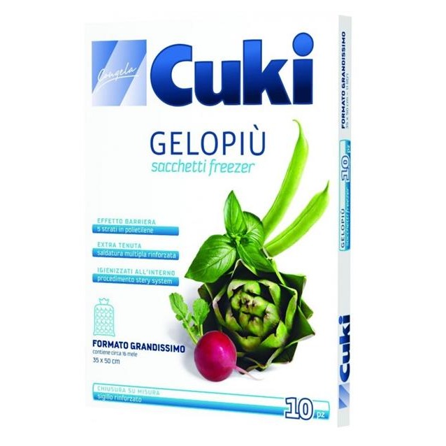 CUKI SACCHETTI GELO 10PZ. GRANDISSIMI