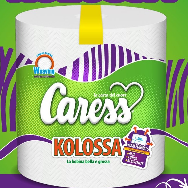 CARESS BOBINA KOLOSSA 2V 1ROT. PROMO