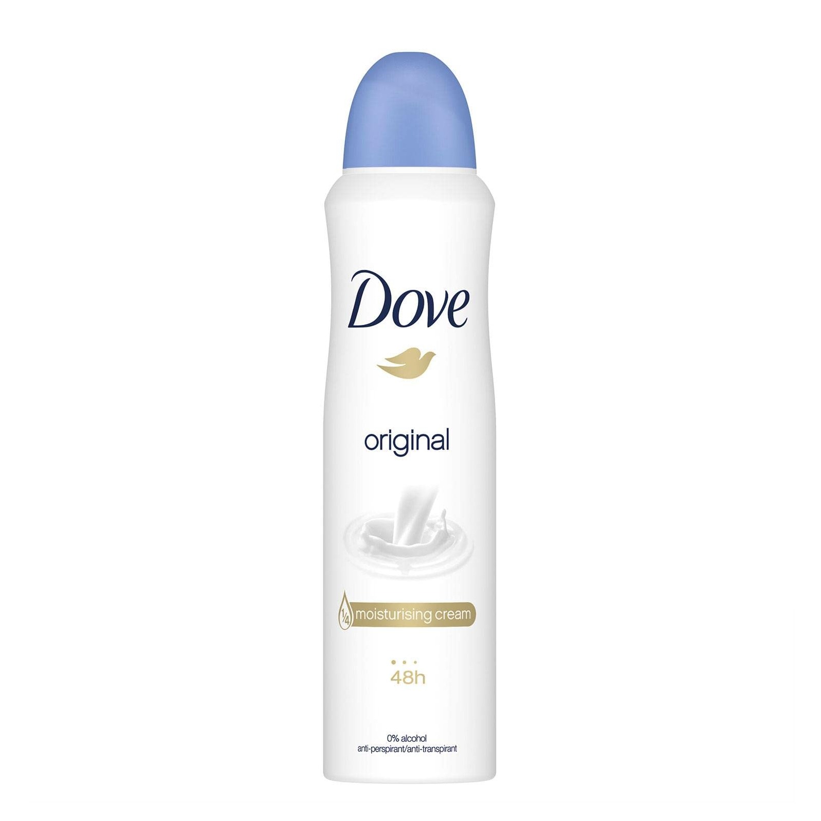 DOVE DEO SPRAY 150ML. ORIGINAL PROMO