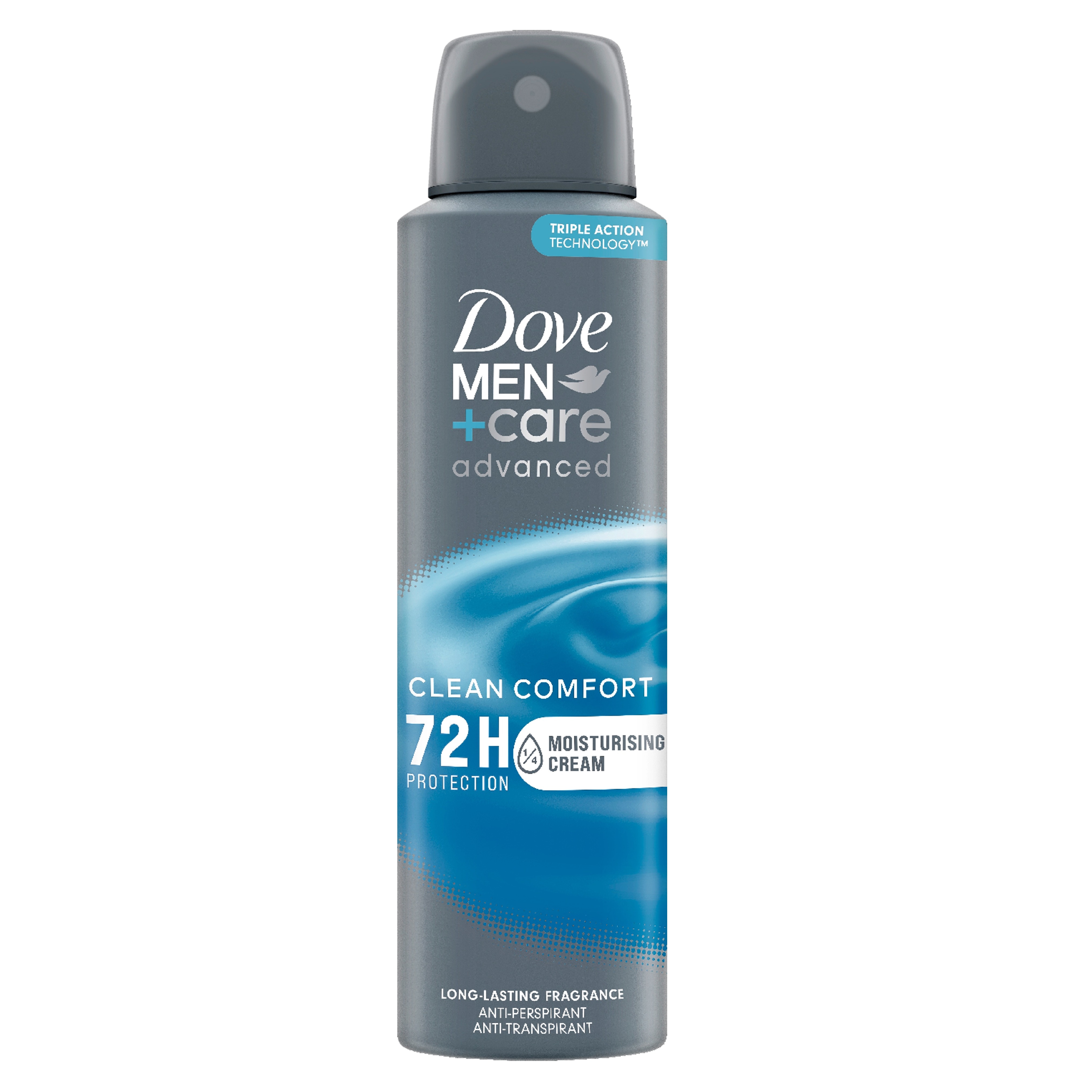 DOVE DEO SPRAY 150ML. MEN CARE CLEAN COMFORT