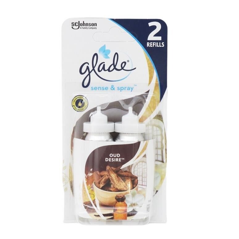 GLADE SENSE E SPRAY RIC. 18ML. 2PZ. OUT DESIRE