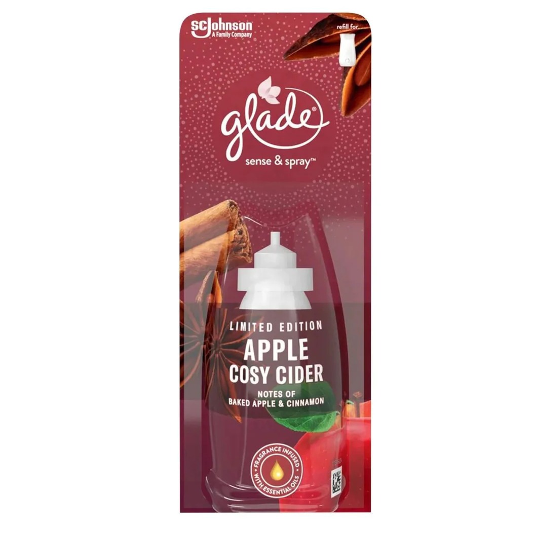 GLADE SENSE E SPRAY RIC. 18ML. MELA E CANNELLA