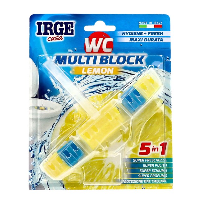 CASAPIU WC DEODORANTE WC MULTIBLOCK 5 IN 1 LEMON