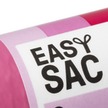 EASY SAC SACCH. C/MANIGLIA 55X70 15PZ. ROSA