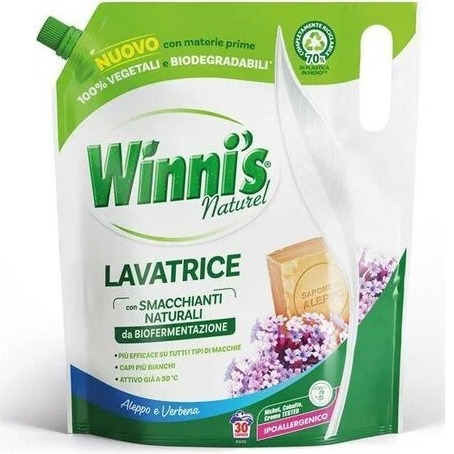 WINNI S LAV.LIQ. ECORIC. 1500ML. 30LAV. ALEPPO/VERBENA PROMO