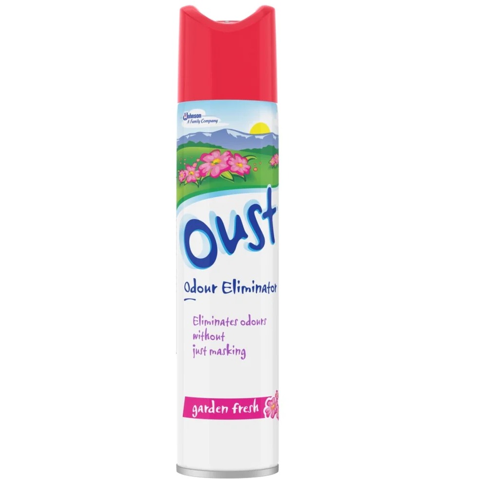 OUST DEO SPRAY 300ML. GARDEN FRESH