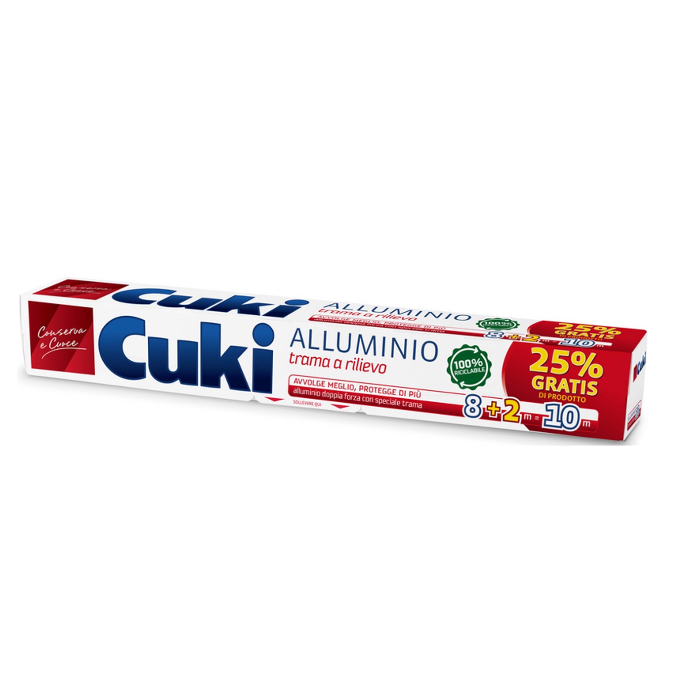 CUKI ALLUMINIO 10MT.